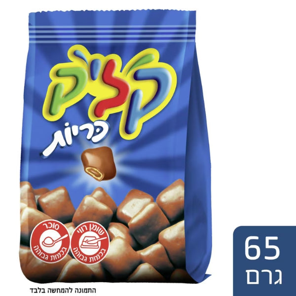 קליק כריות שוקולד חלב 65 גרם